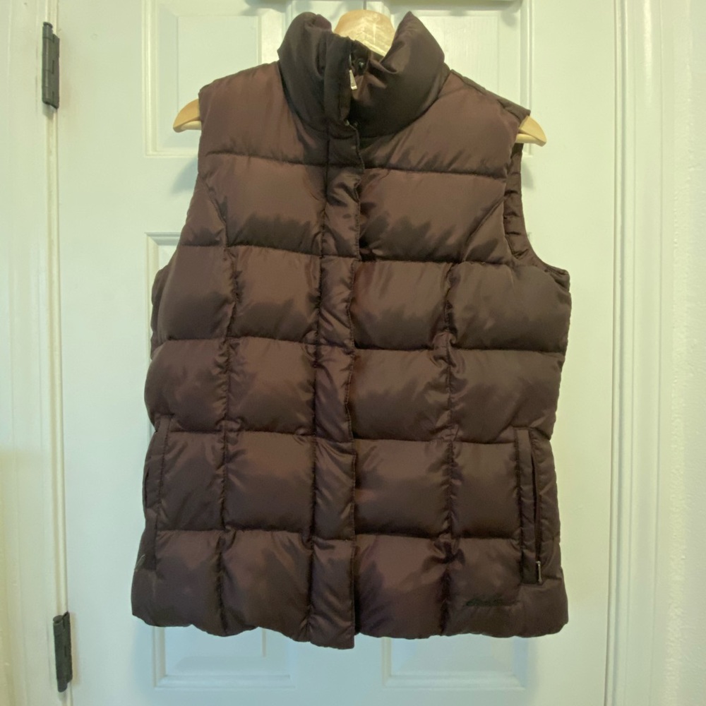 Dark purple Eddie Bauer vest